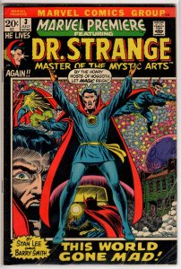 Marvel Premiere #3 (1972) 6.0 FN