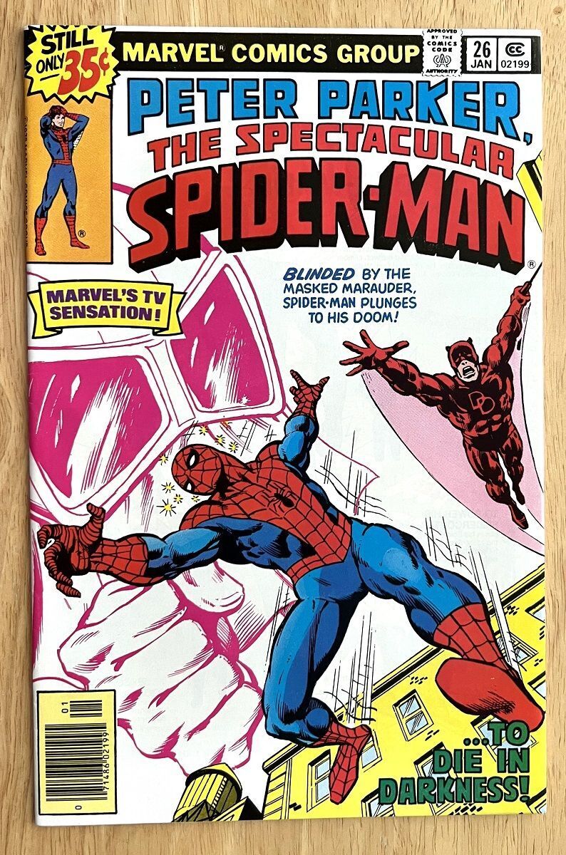 Spectacular Spider 26 Daredevil Masked Marauder (1979) B8 | Comic Books ...