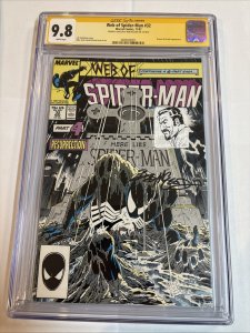 Web of Spider-Man (1987) # 32 (CGC 9.8 SS) Signed & Sketch Bob McLeod