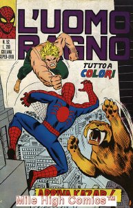 SPIDER-MAN ITALIAN (L'UOMO RAGNO) (1970 Series) #52 Very Good Comics Book