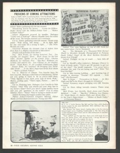 Those Enduring Matinee Idols #7 10/1970-Movie serial fanzine-Film images & ar...