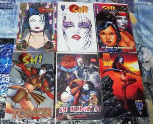 SHI Collection!  23 books- VF or better!  Bill Tucci! Daredevil! Tomoe! Cyblade!