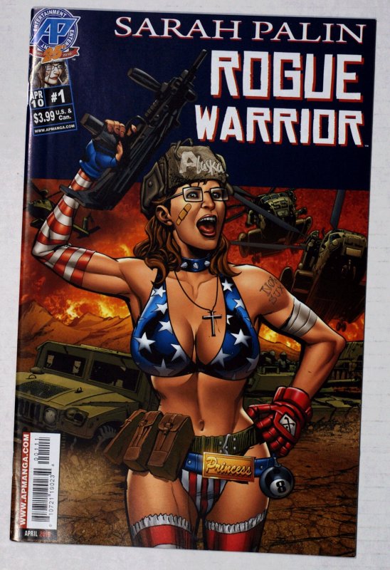 Sarah Palin Rogue Warrior #1 9.8 Mint, Unread. Perfect Condition.