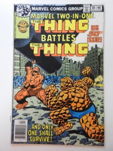 Marvel Two-In-One #50 Thing Battles The Thing! Solid Fine- Condition!