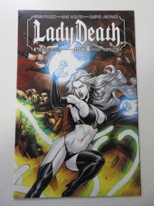 Lady Death Boundless #8 Wraparound Cover (2011) NM- Condition!