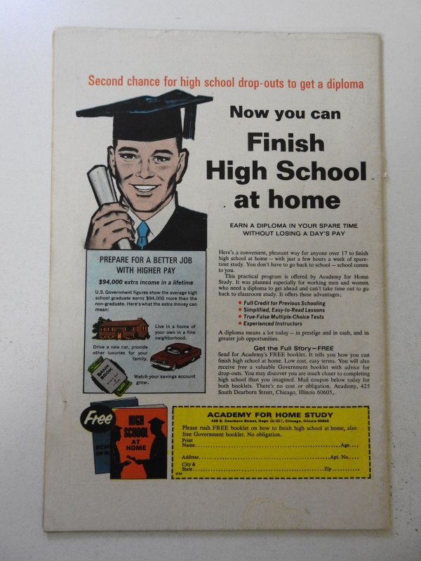 Thor #190 (1971) VG Condition moisture stain, cover detached top staple