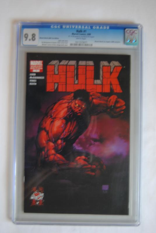 Hulk 1, Wizard World 2008 Con Edition 9.8