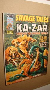 SAVAGE TALES 8 *NICE COPY* SHANNA THE SHE-DEVIL GLOSSY ZABU KA-ZAR CONAN