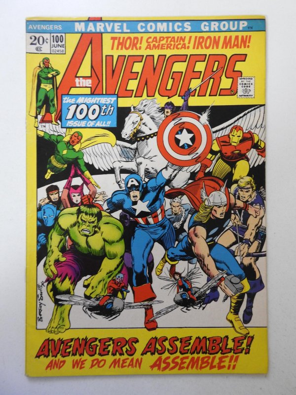 The Avengers #100 (1972) FN- Condition!