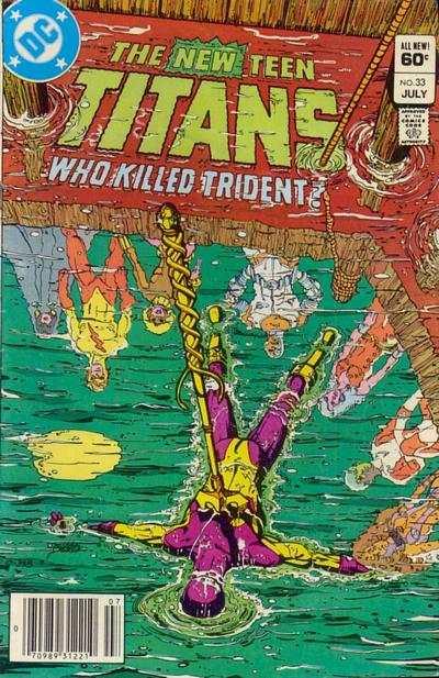 New Teen Titans (1980 series) #33, VF (Stock photo)