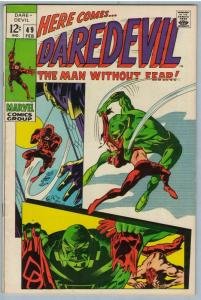 Daredevil 49 Feb 1969 FI+ (6.5)