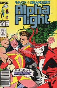 Alpha Flight (1st Series) #70 (Newsstand) FN ; Marvel | James Hudnall