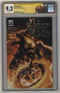 Ghost Rider #1 - CGC 9.2 - Signature Series - 2005 - Clayton Crain!