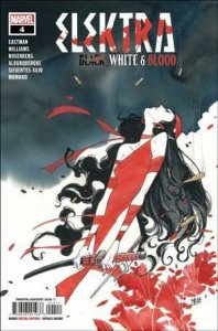 Elektra: Black, White & Blood 4-A Peach Momoko Red Flowers Cover VF/NM