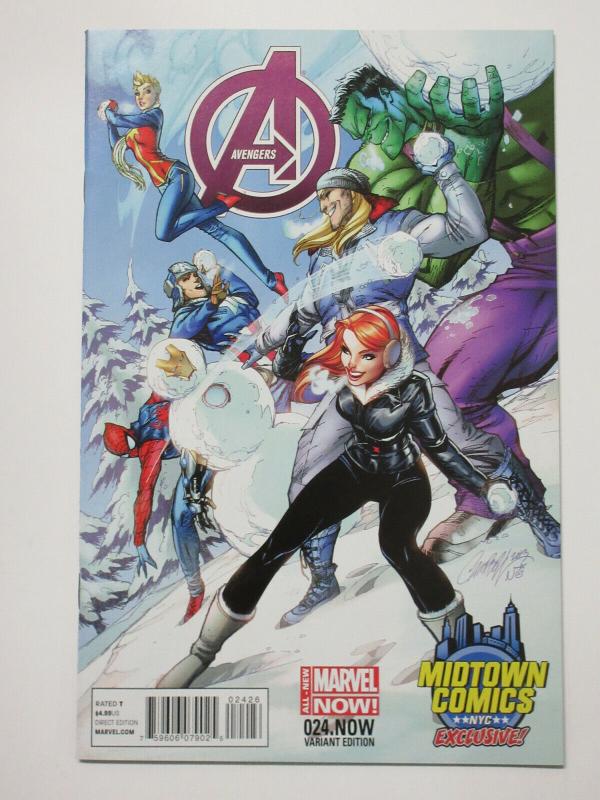 Avengers (Marvel Now 2014) #24 J. Scott Campbell Variant Cover