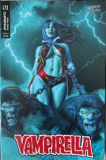 Vampirella #1 Cover C - Mark Spears (2025) LOT 4 issues