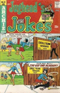 Jughead's Jokes #42 POOR ; Archie | low grade comic January 1975 Baton Twirling