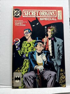 SECRET ORIGINS SPECIAL 1 DC Comics 1989 Batman Villains TWO-FACE Penguin RIDDLER