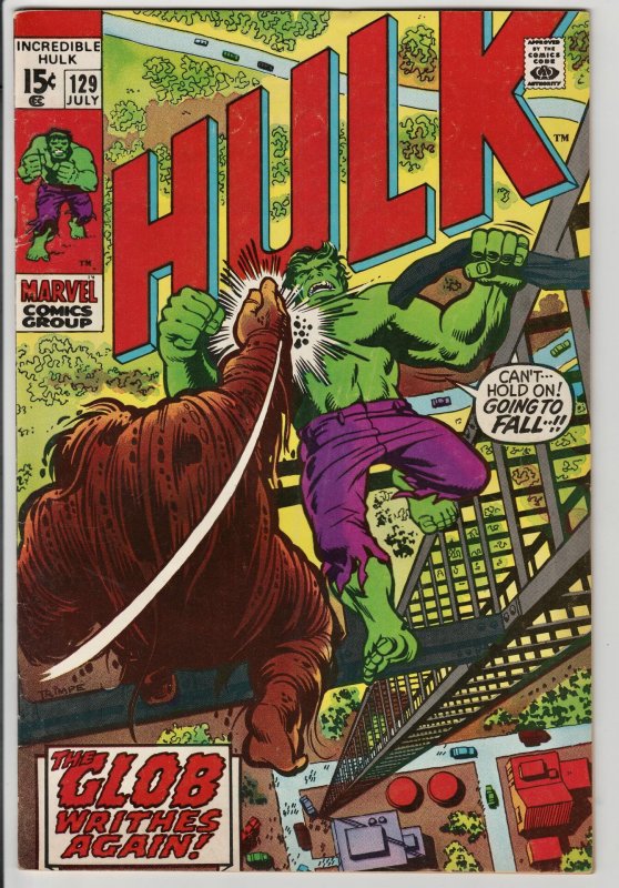 The Incredible Hulk #129. VF+