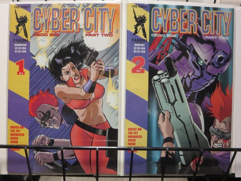 CYBER CITY PART TWO (1995 CPM) 1-2 Complete