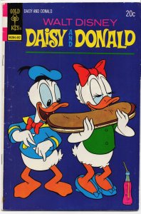 Walt Disney Daisy and Donald #4 (1974) Daisy and Donald