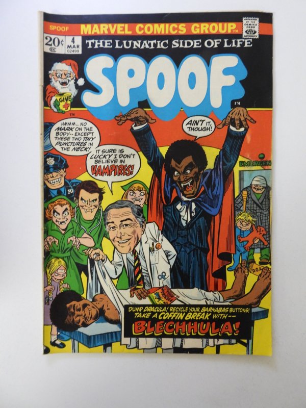 Spoof #4 (1973) VG+ condition
