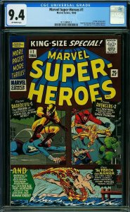 Marvel Super-Heroes King-Size Special (1966) CGC 9.4 NM