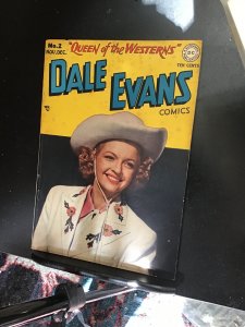 Dale Evans Comics #2 (1948) Second issue key! Photo cover! FN+ Boca CERT!