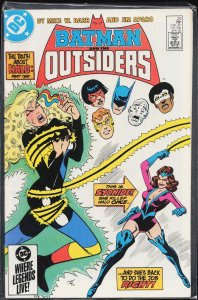 Batman and the Outsiders #20 (1985) Batman and the Outsiders
