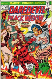 Daredevil #105 (1973) Black Widow
