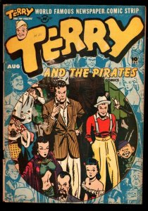 Terry and the Pirates #5 1947-Harvey-Milton Caniff & Bob Powell art-Black Cat...