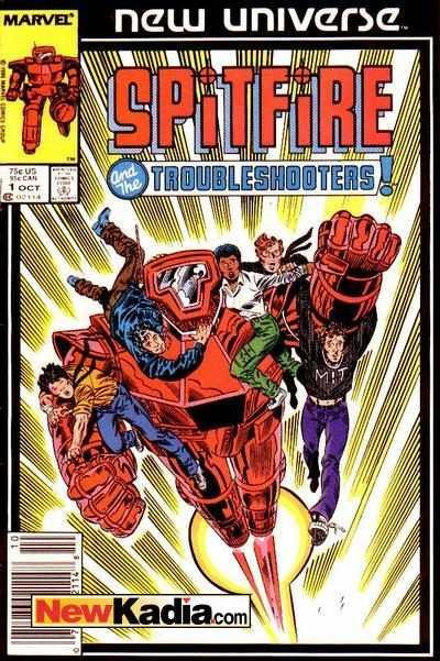 Spitfire and the Troubleshooters #1, VF+ (Stock photo)