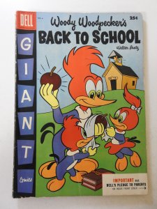 Woody Woodpecker Back to School #4 (1955) VG Condition