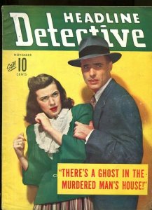 Headline Detective 11/1942- True Crime Magazine