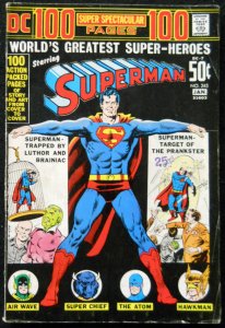 SUPERMAN #245 VG+ DC 100 PG SPECTACULAR #7