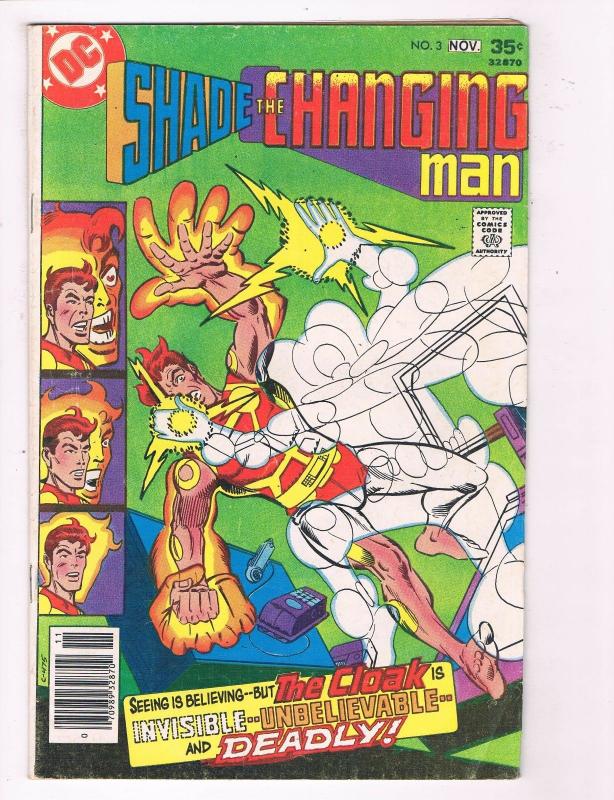 Shade The Changing Man #3 VG DC Comic Book The Cloak DE5