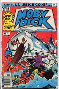 Marvel Classics Comics #8 (1976) Moby Dick