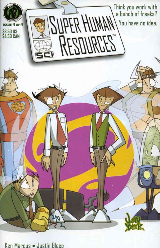 Super Human Resources #4 FN ; Ape Entertainment | Last Issue Comedy