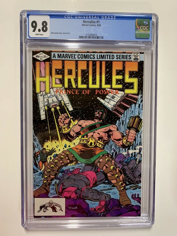 Hercules 1 Cgc 9.8 Marvel Copper Age White Pages