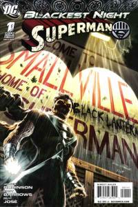 Blackest Night: Superman #1, NM (Stock photo)