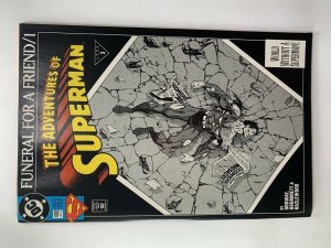 Superman #498 Funeral For A Friend NM- DC Comics C27A 