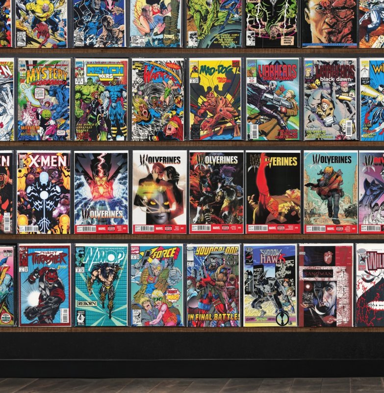 Huge Lot 150+ Comics with X-Men, Wolverines, Shadowman & More!