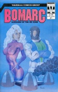 Bomarc: Guardian of the I.F.S. Zone #1A VG ; Valhalla | low grade comic Signed b