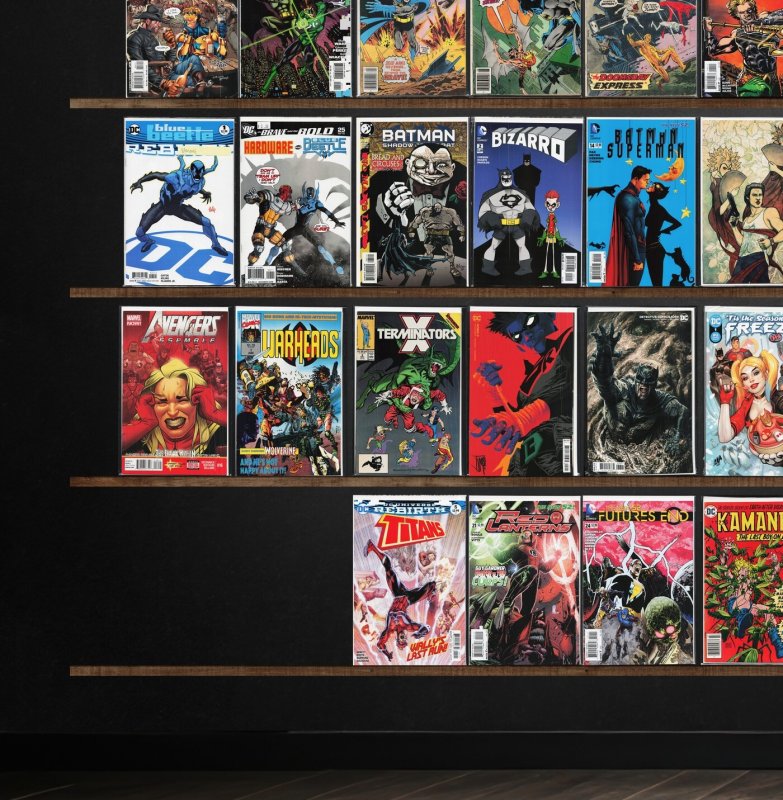 Huge Lot 150+ Comics with Blue Beetle, Ghost Rider, X-Factor, X-Force & More!