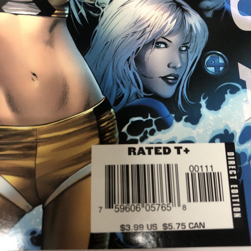 Ultimate Fantastic Four (2005) # 1 (VF) Signed Greg Land • Marvel Comics