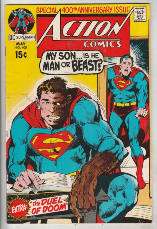 Action Comics #400 (May-71) FN/VF Mid-High-Grade Superman