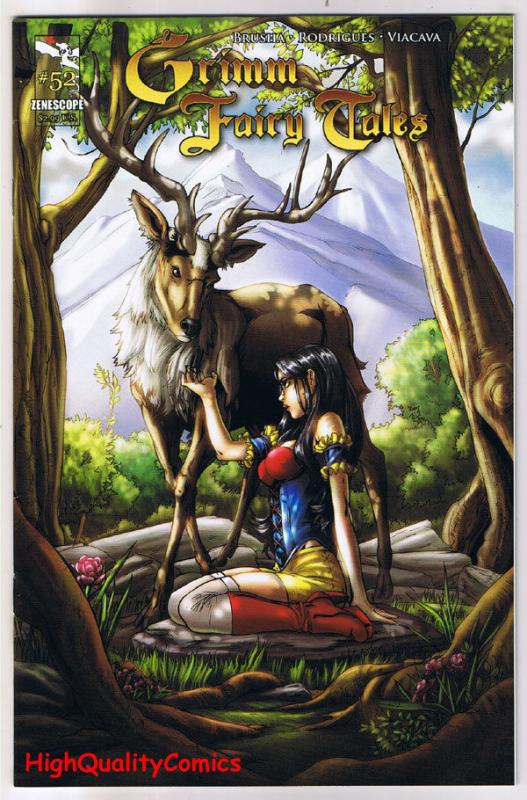 GRIMM FAIRY TALES 52, NM-, Golden Stag, Zenescope,2005, more GFT in store