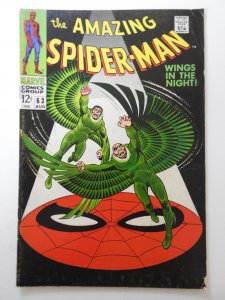 The Amazing Spider-Man #63 (1968) vs The Vulture! Sharp VG Condition!