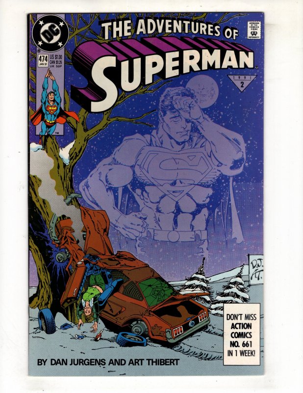 Adventures of Superman #474 >>> 1¢ Auction! See More! (ID#874)