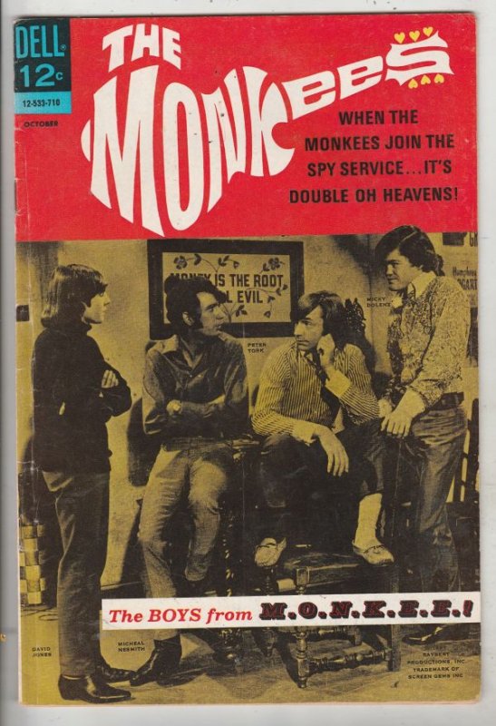 Monkees, The #5 (Oct-67) VF/NM High-Grade The Monkees (Peter Tork, David Jone...